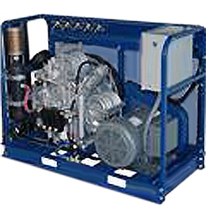 Standard Open Horizontal Compressor Back